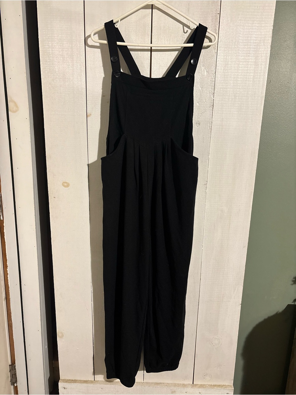 Woman’s black halara jumpsuit